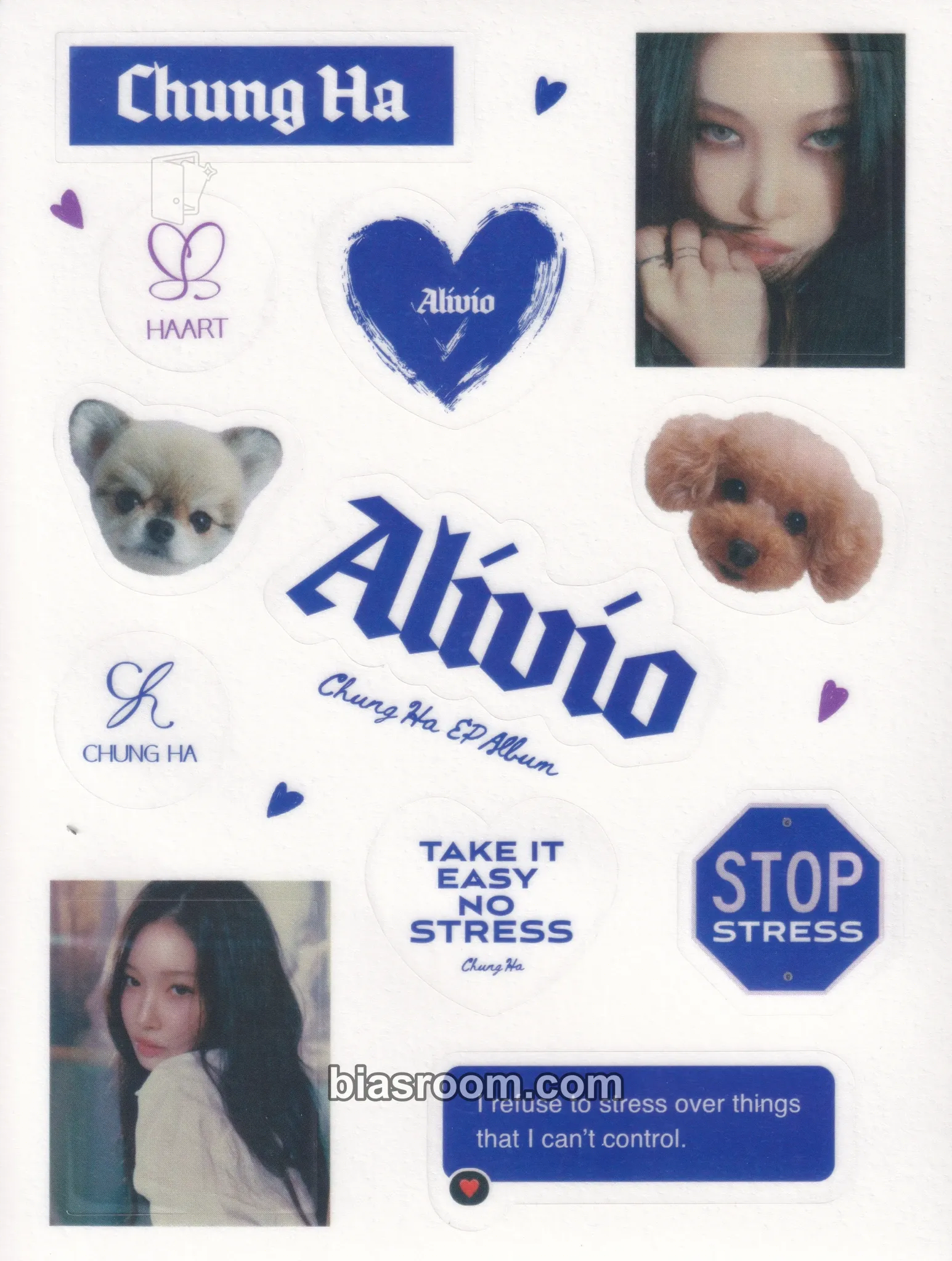 Chung Ha Alivio Photocard - Chung Ha K-pop photocard