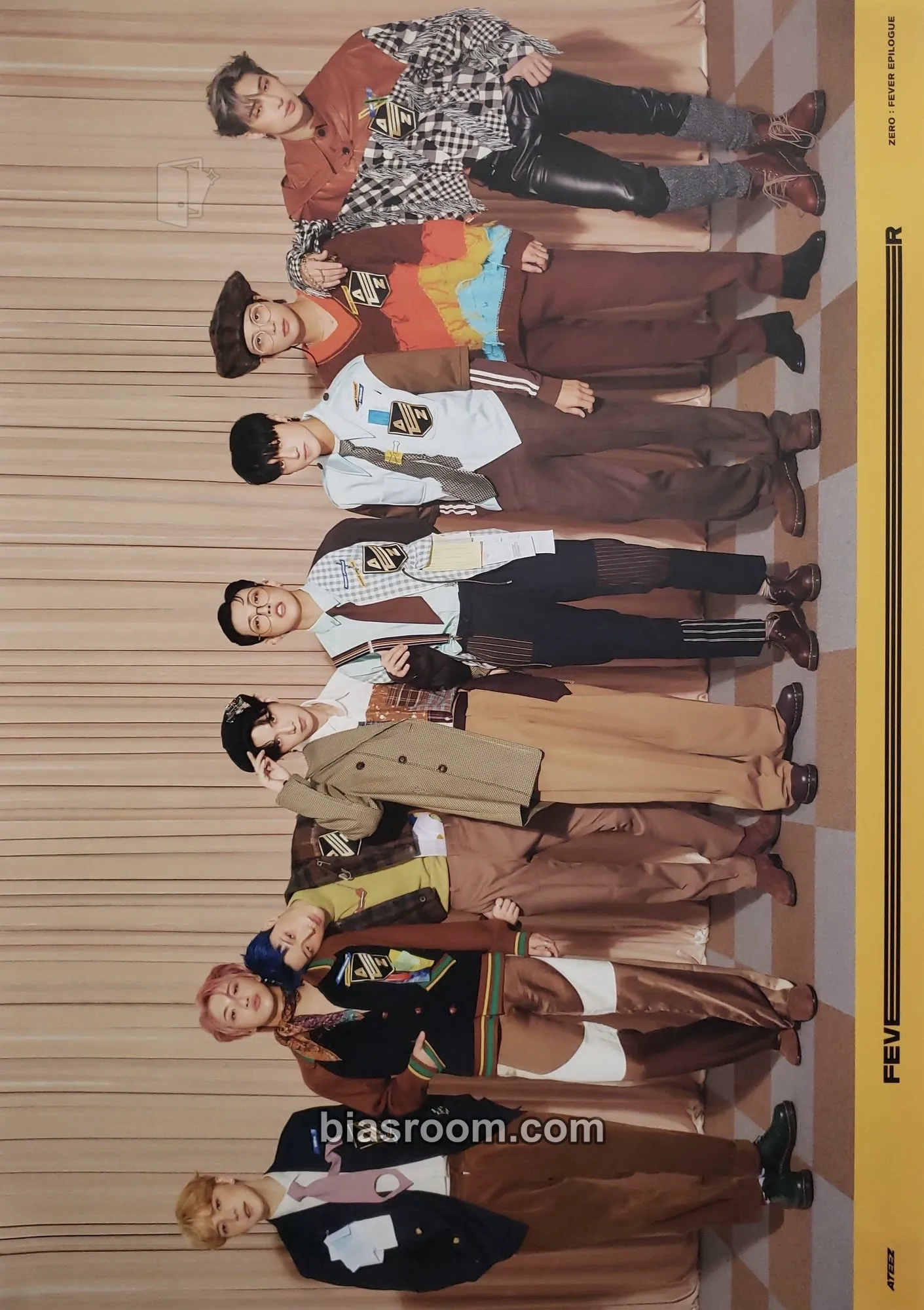 ZERO : FEVER EPILOGUE Photocard - ATEEZ - ATEEZ K-pop photocard