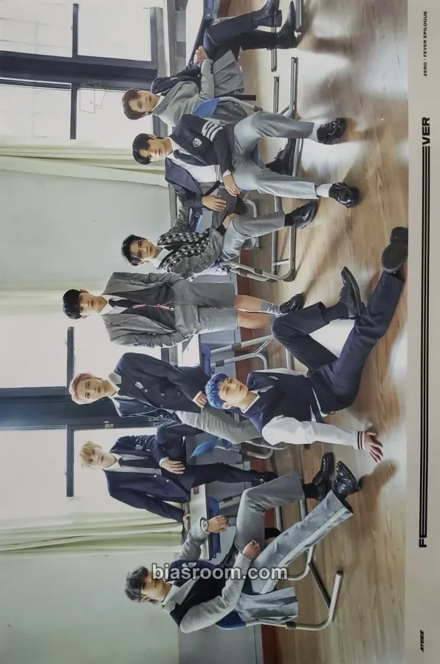 ATEEZ - ZERO : FEVER EPILOGUE Album poster limited press