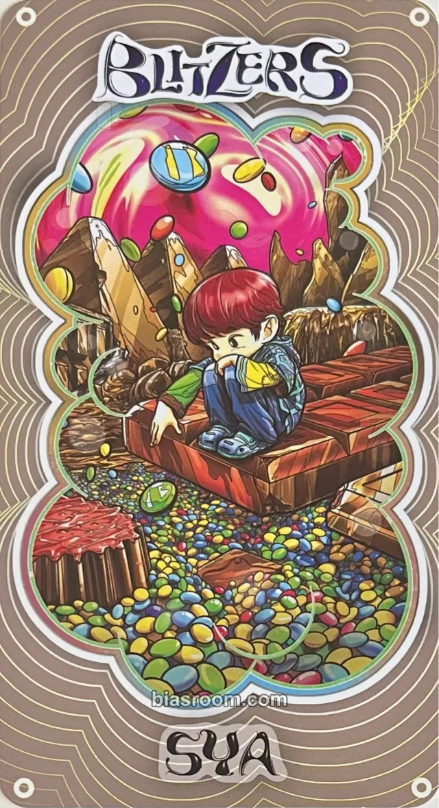BLITZERS - Sya - LUNCH-BOX Album character card album inclusion