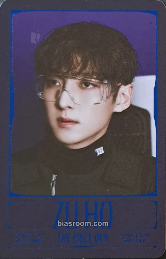 SF9 - Zuho - THE PIECE OF9 Album album photocard concept version freeze version