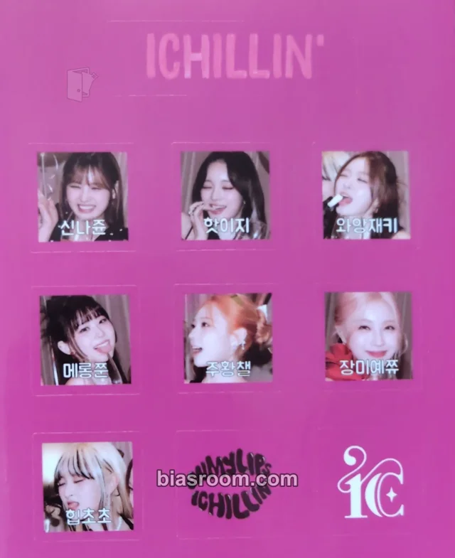 ICHILLIN’ - Feelin' Hot Album poca album sticker
