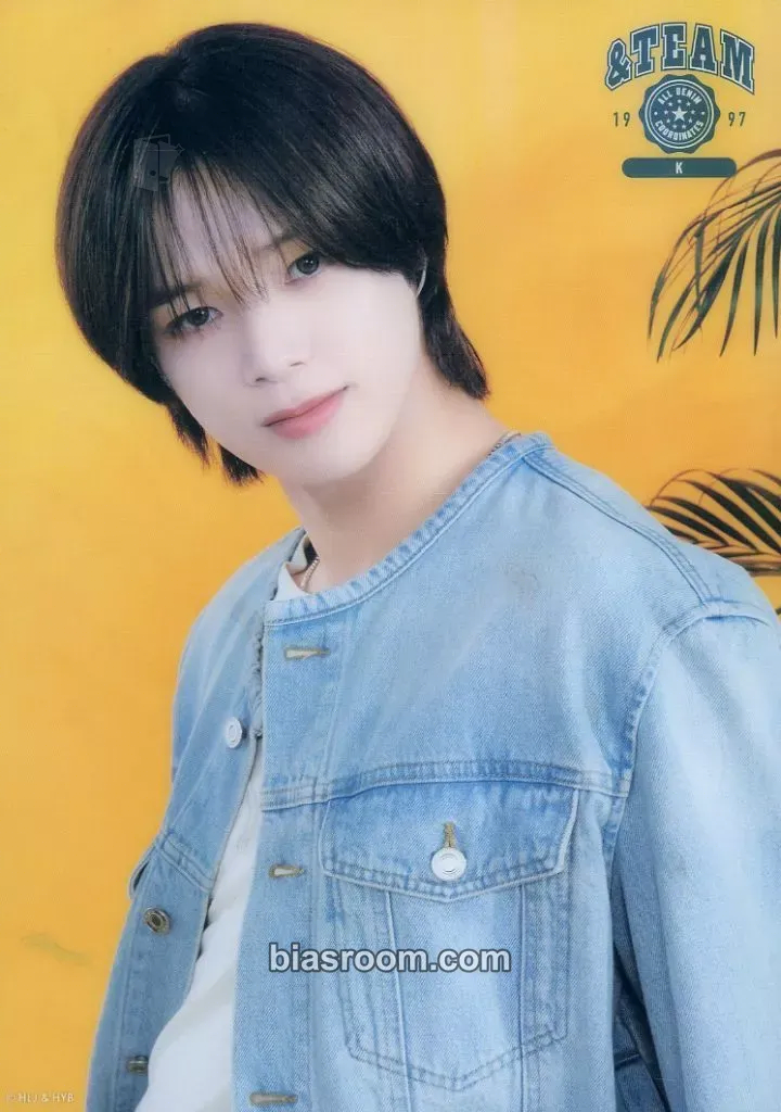 K &TEAM × ANYMY Photocard - &TEAM - &TEAM K-pop photocard