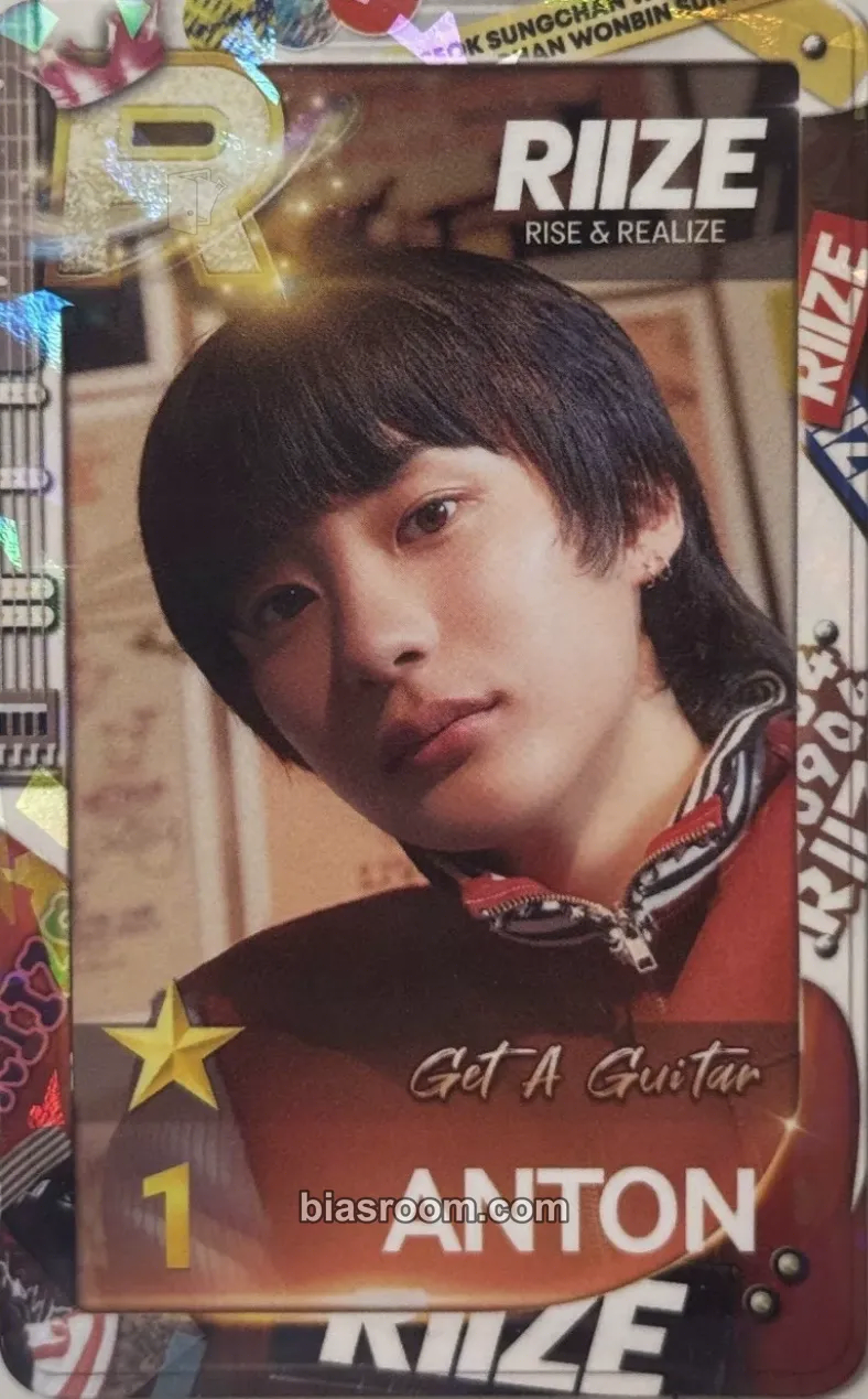 Anton RIIZE X SUPERSTAR SM Photocard - RIIZE - RIIZE K-pop photocard