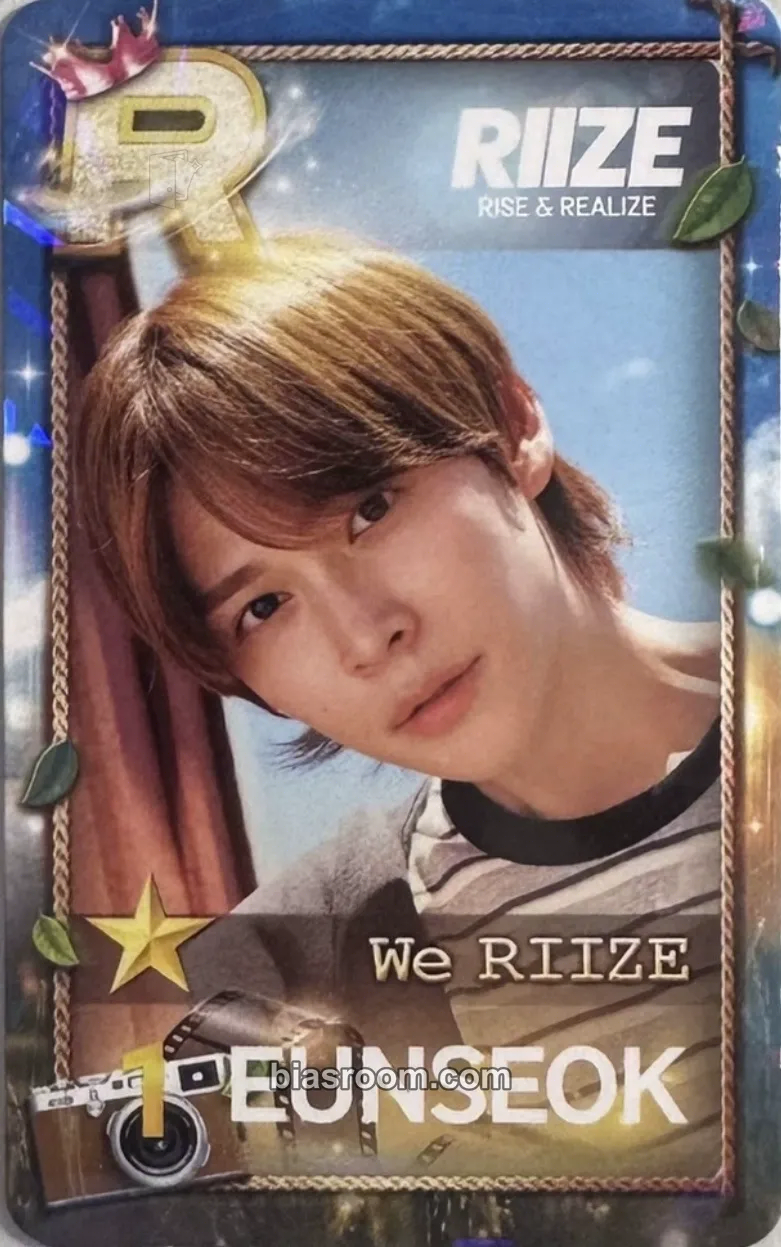 Eunseok RIIZE X SUPERSTAR SM Photocard - RIIZE - RIIZE K-pop photocard
