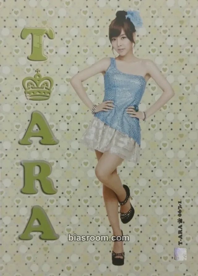 Soyeon T-ARA T-ARA Star Collection Card K-pop photocard