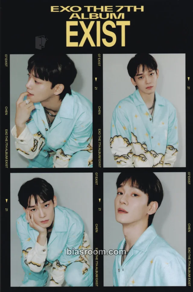 EXO - Chen - EXIST Album album inclusion 4 cut photo O version