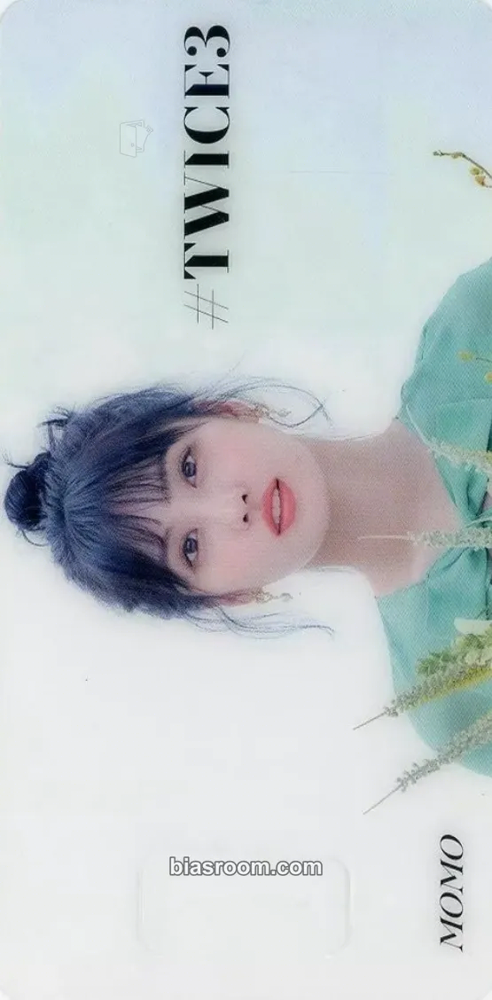 Momo #TWICE3 Photocard - TWICE - TWICE K-pop photocard