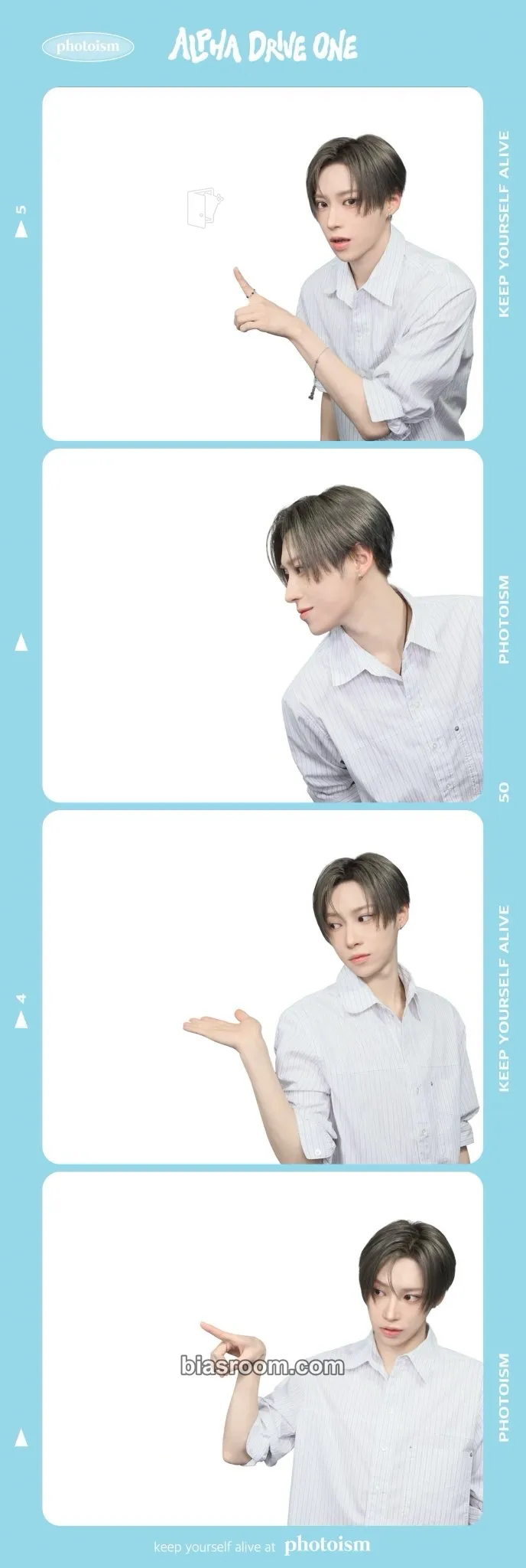 Arno PHOTOISM X ALPHA DRIVE ONE Photocard - ALPHA DRIVE ONE - ALPHA DRIVE ONE K-pop photocard