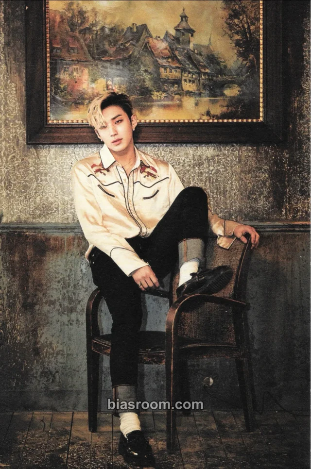 BANG&JUNG&YOO&MOON - Jongup - Rose Album postcard album inclusion A version