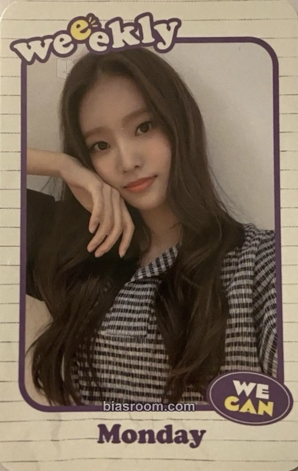 Monday We Can Photocard - Weeekly - Weeekly K-pop photocard