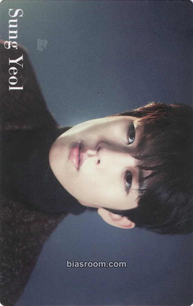 INFINITE - Sungyeol - Dilemma Album qr card ums japan (universal music store)