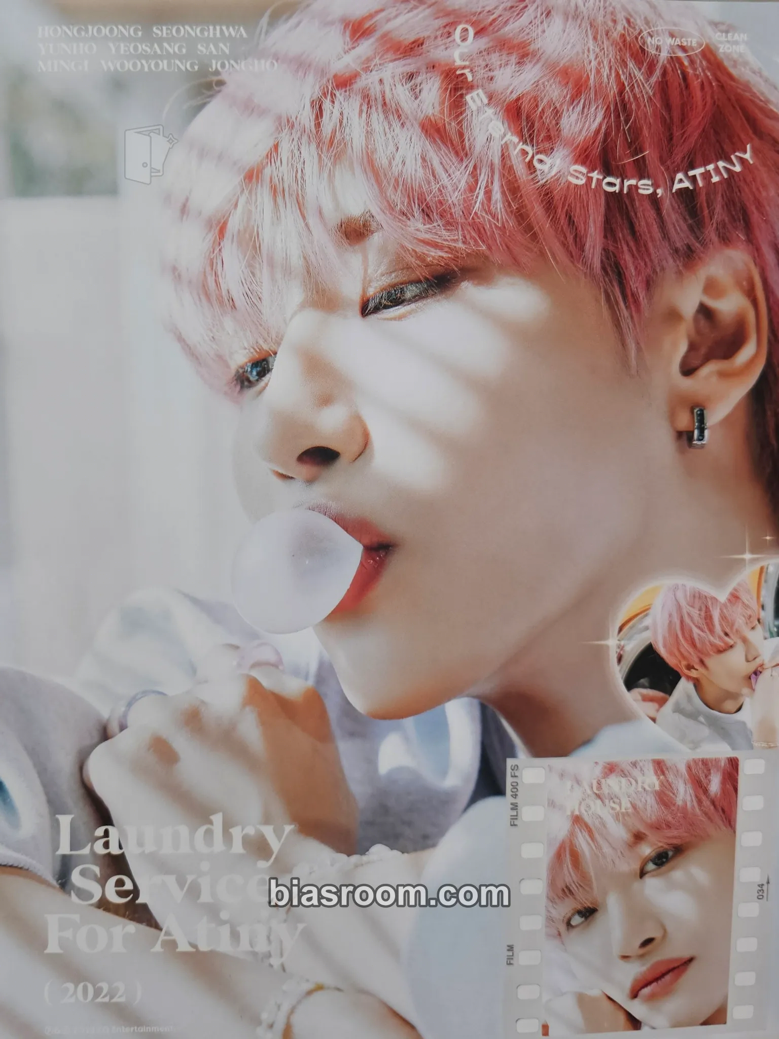 Seonghwa 3rd Atiny Membership kit Photocard - ATEEZ - ATEEZ K-pop photocard