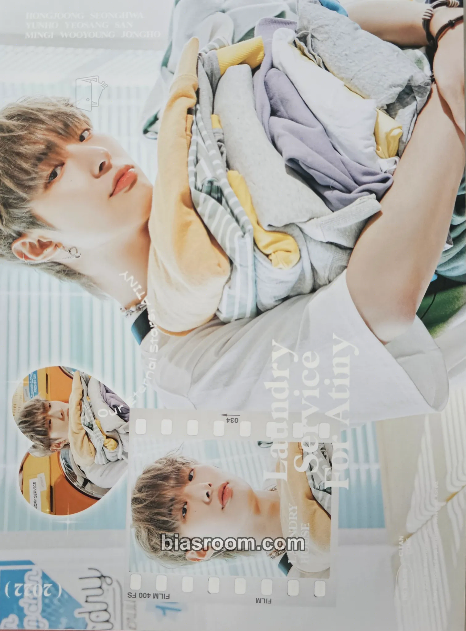 Mingi 3rd Atiny Membership kit Photocard - ATEEZ - ATEEZ K-pop photocard