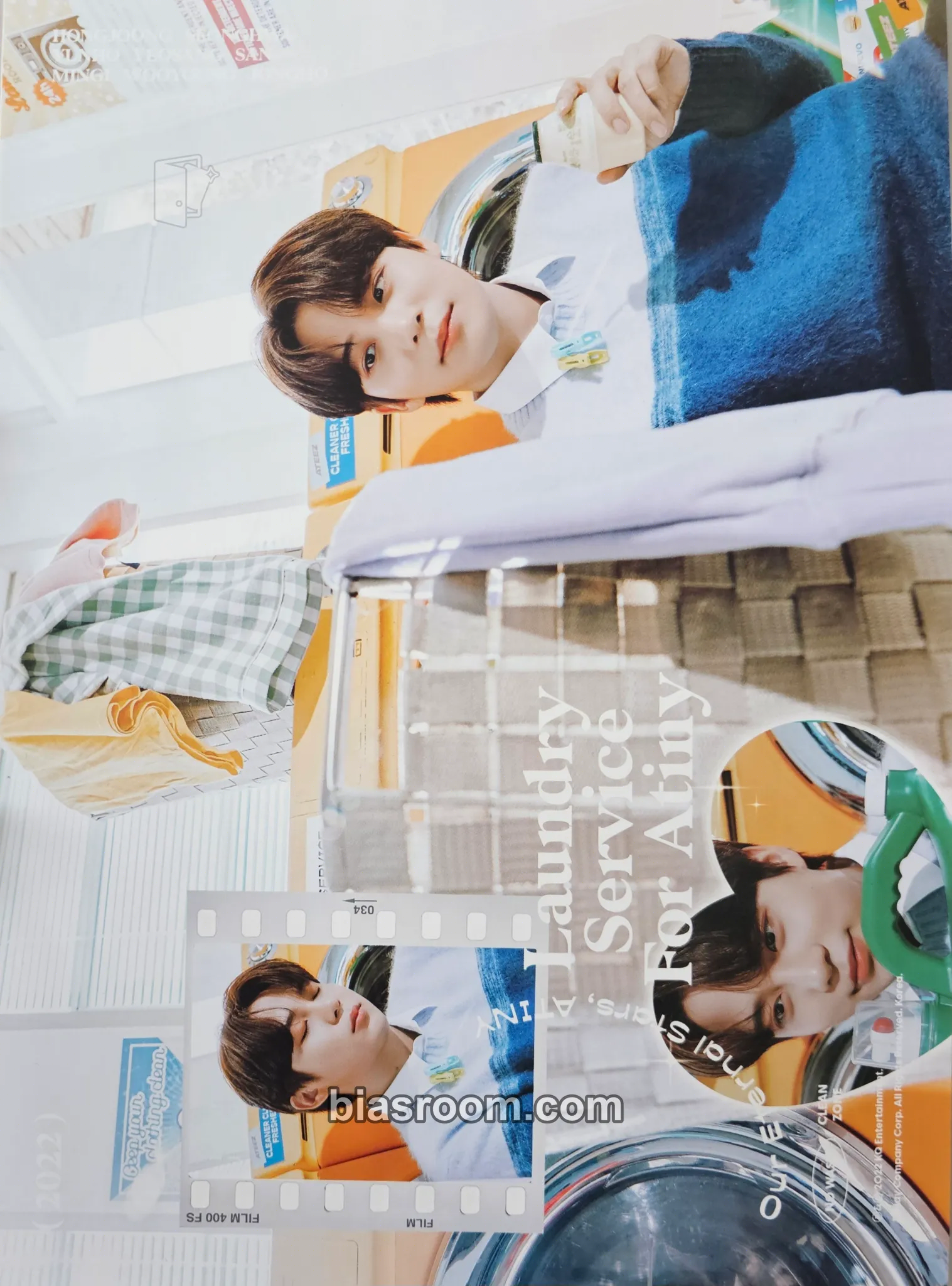 Jongho 3rd Atiny Membership kit Photocard - ATEEZ - ATEEZ K-pop photocard