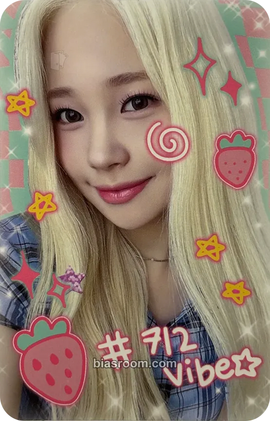 Jihan Bliss Photocard - Weeekly - Weeekly K-pop photocard