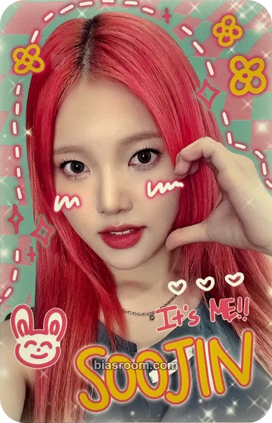 Soojin Bliss Photocard - Weeekly - Weeekly K-pop photocard