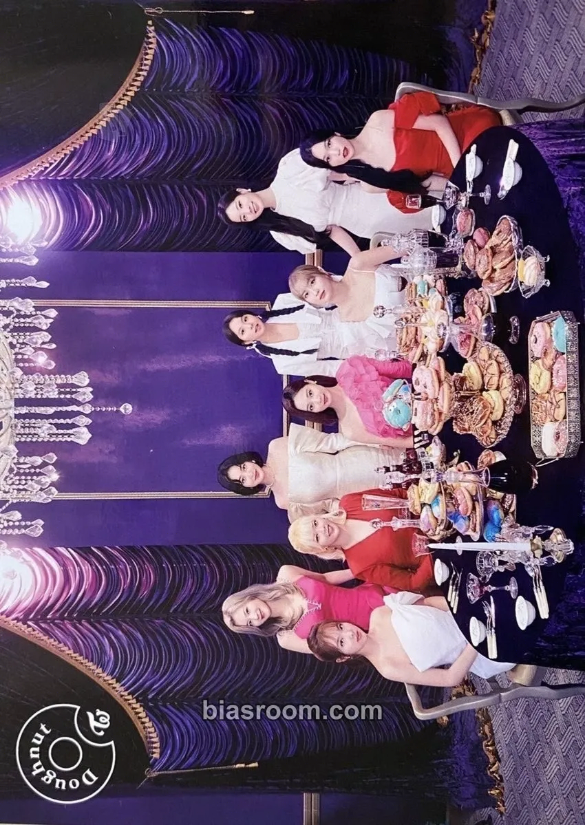 Doughnut Photocard - TWICE - TWICE K-pop photocard