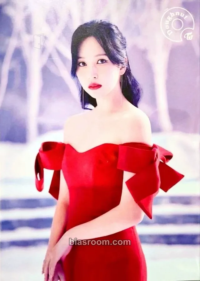 TWICE - Mina - Doughnut Album japan postcard trading card