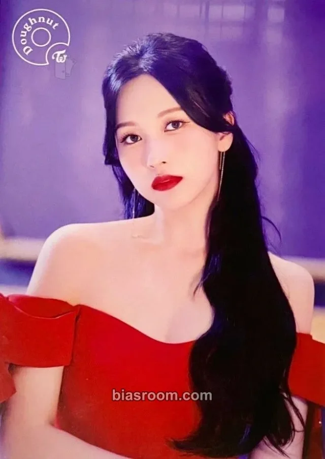 TWICE - Mina - Doughnut Album japan postcard trading card