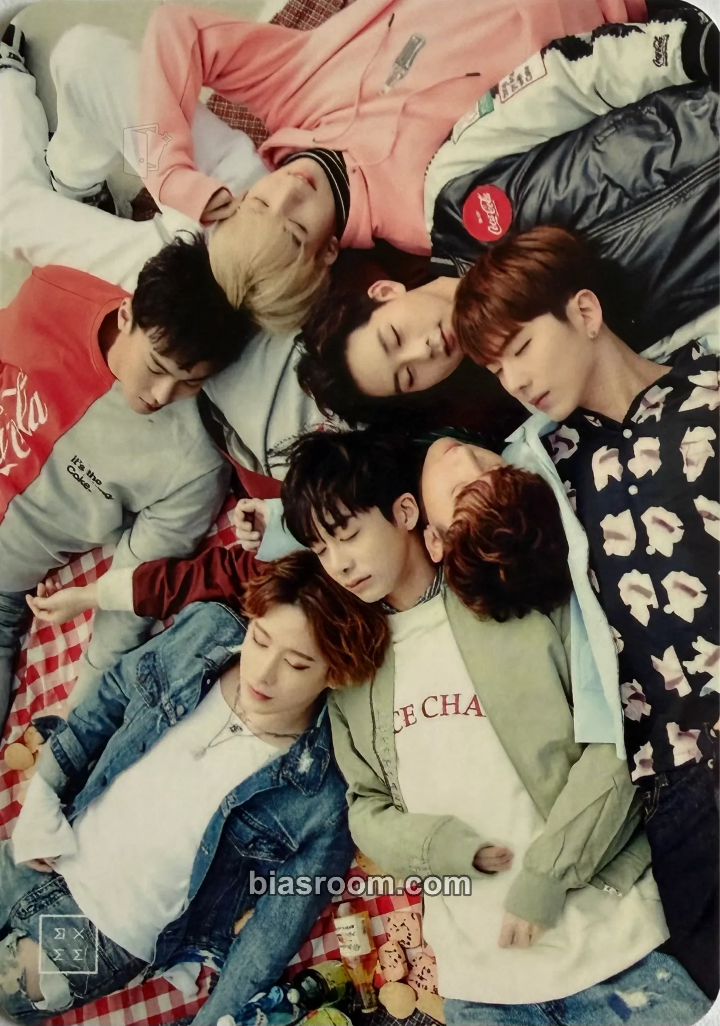 1st Generation Fanclub Photocard - MONSTA X - MONSTA X K-pop photocard