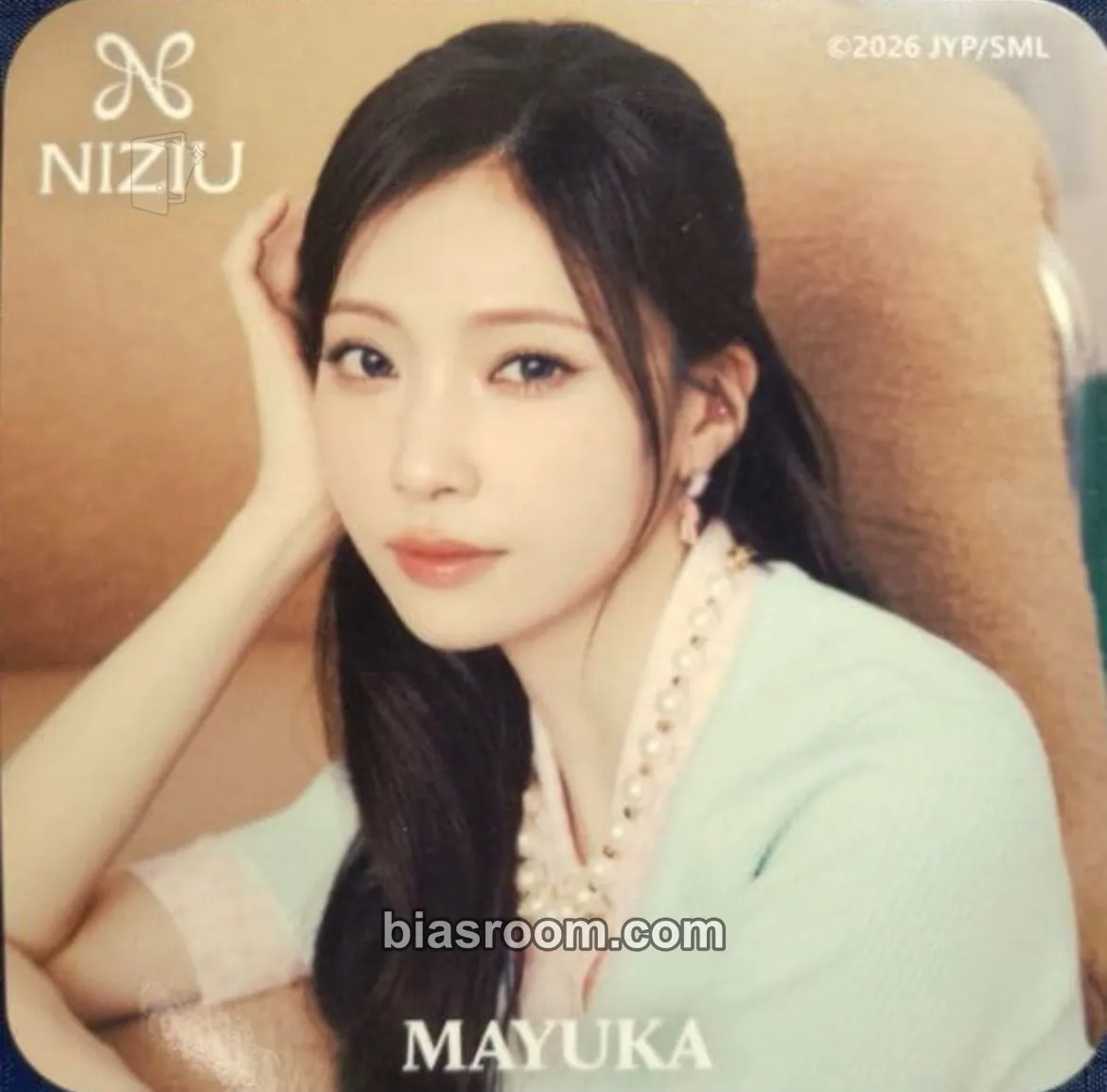 Mayuka Niziu x JR Central Photocard - NiziU - NiziU K-pop photocard