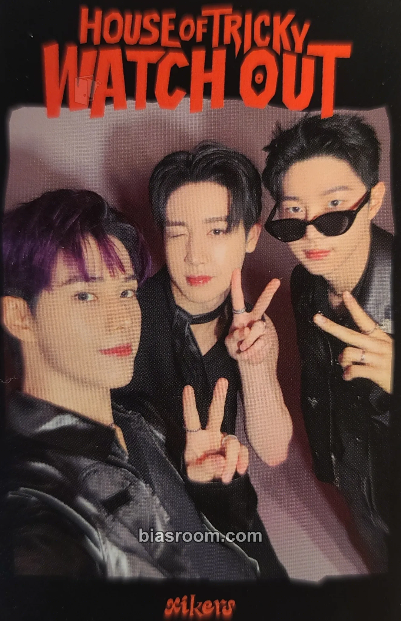 HOUSE OF TRICKY : WATCH OUT Photocard - xikers - xikers K-pop photocard