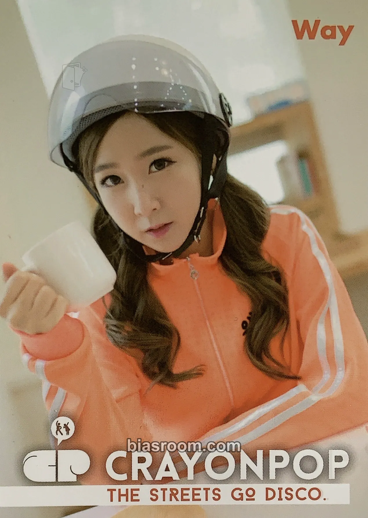 Way The Streets Go Disco Photocard - Crayon Pop - Crayon Pop K-pop photocard
