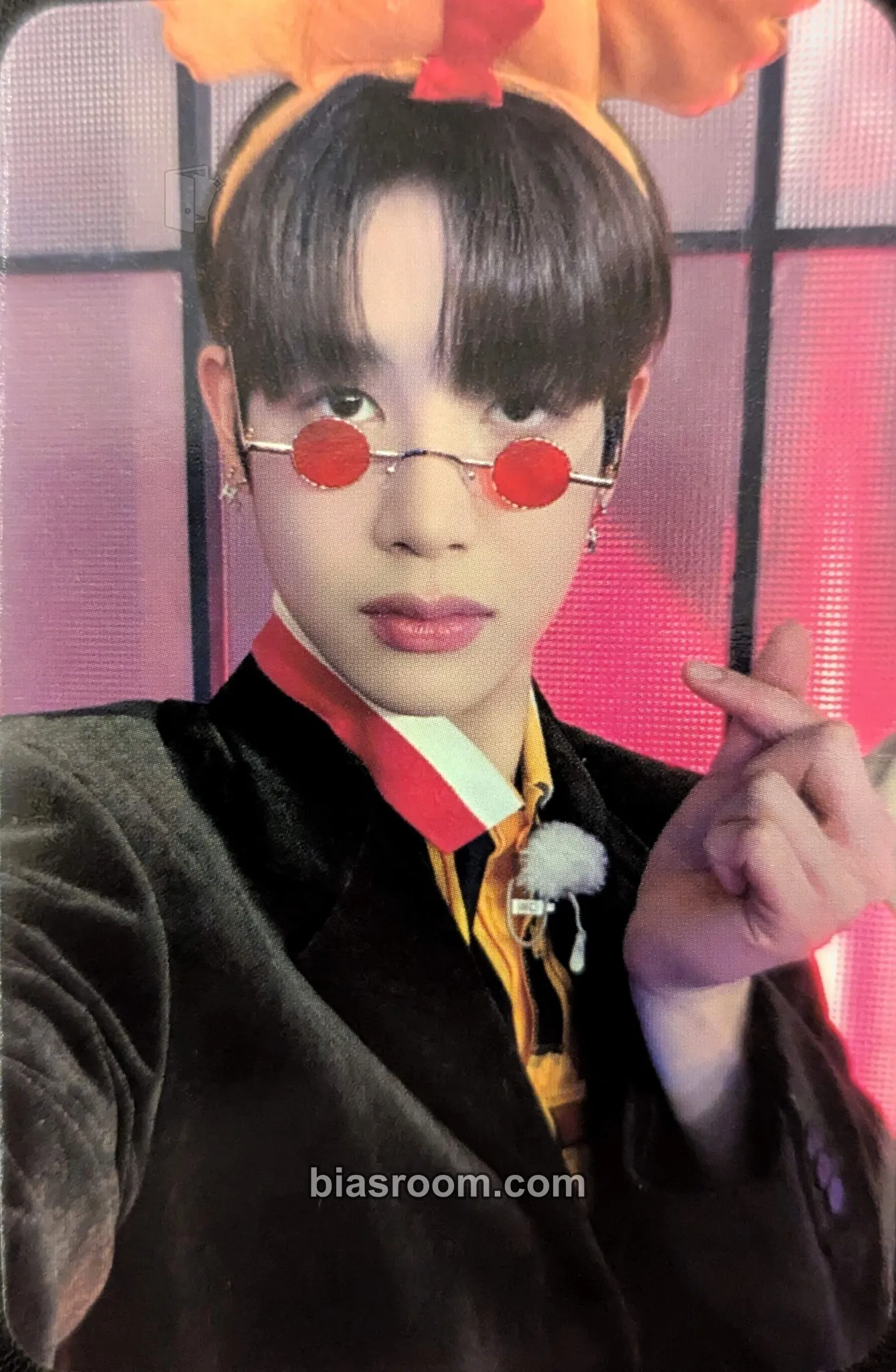 Hunter xikers 1st Anniversary Cafe Photocard - xikers - xikers K-pop photocard
