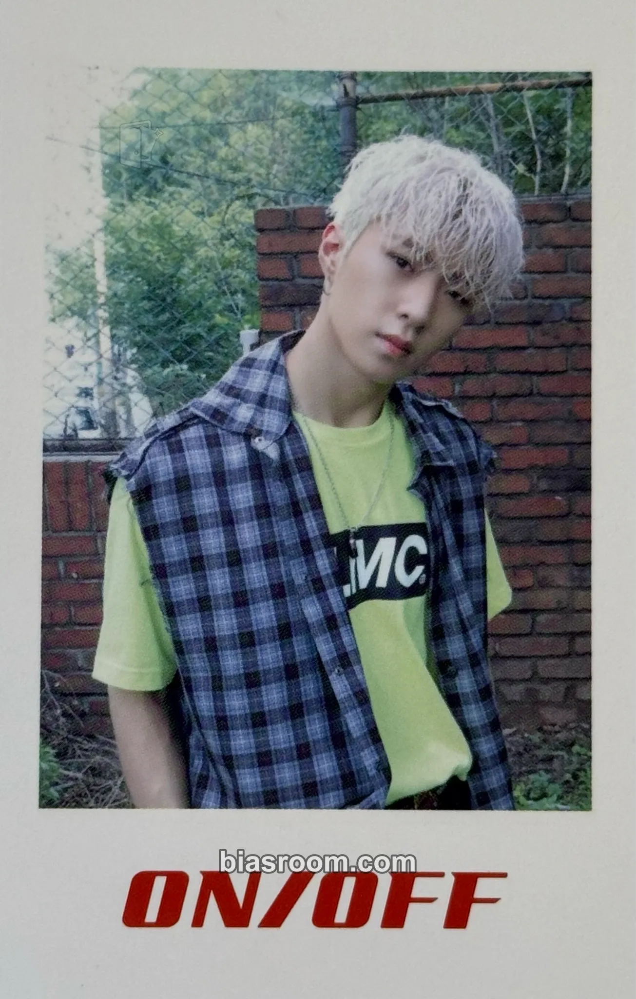 Wyatt ON/OFF Photocard - ONF - ONF K-pop photocard
