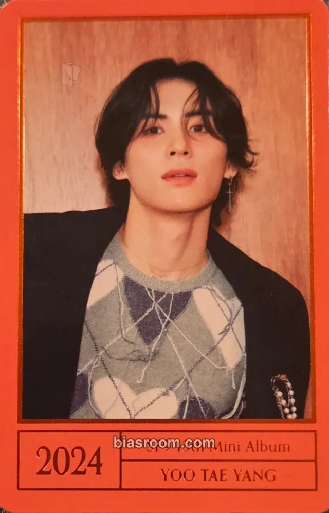SF9 - Yoo Taeyang - Sequence Album sweetless version album photocard