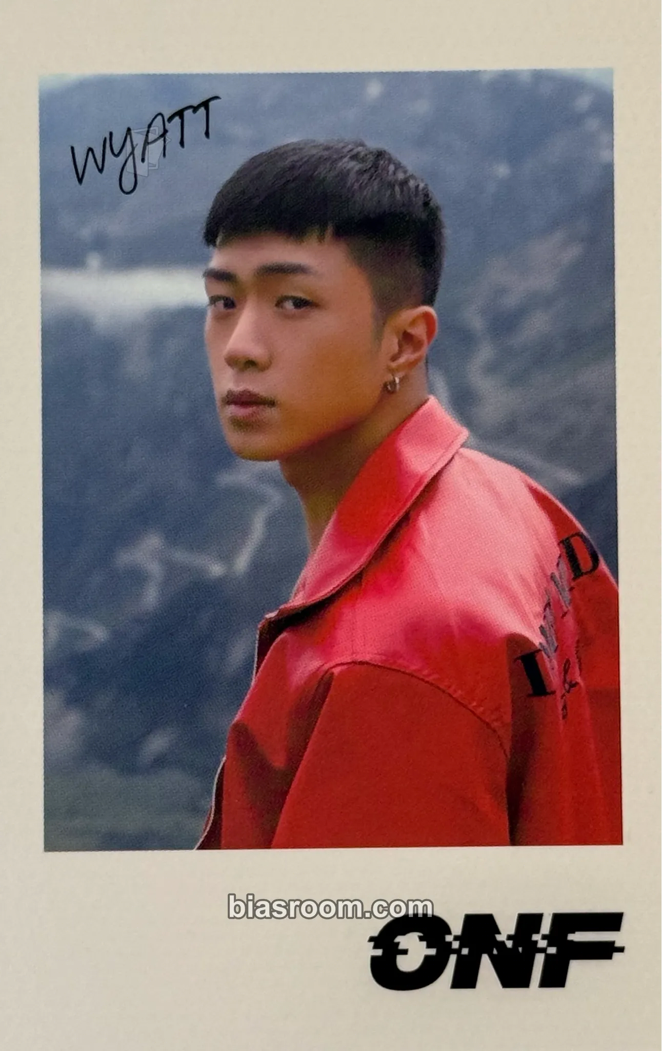 Wyatt GO LIVE Photocard - ONF - ONF K-pop photocard