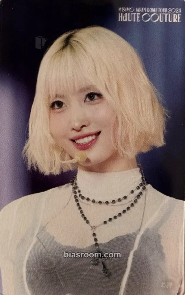 TWICE - Momo - MISAMO Japan Dome Tour 2024 ‘HAUTE COUTURE’ Event transparent/translucent japan lottery offline