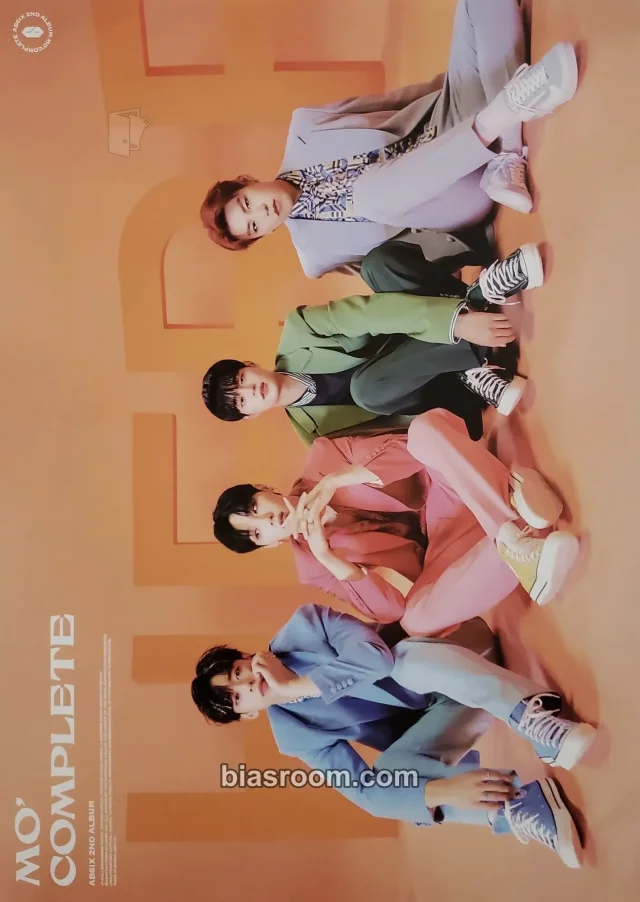 AB6IX - MO’ COMPLETE Album S version first press only poster horizontal