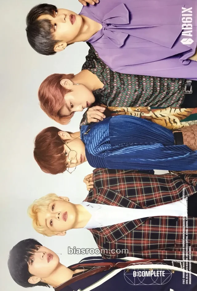 AB6IX - B:COMPLETE Album horizontal poster first press only i version
