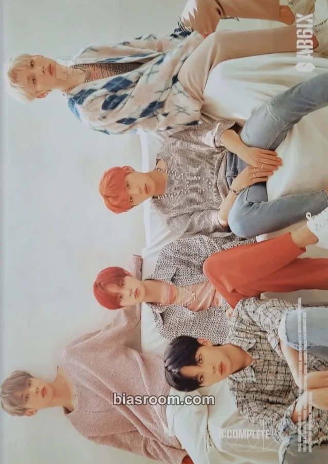 AB6IX - B:COMPLETE Album first press only horizontal poster S version