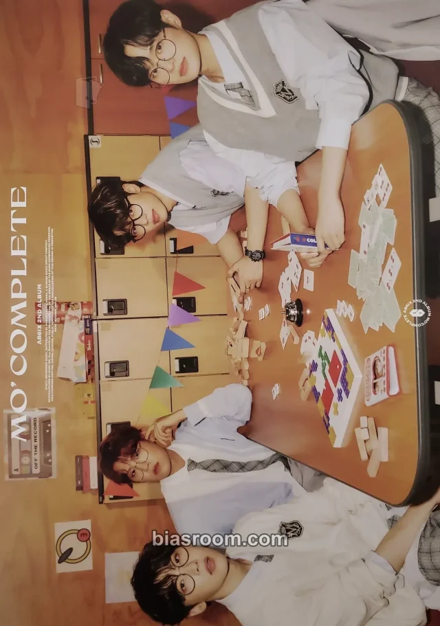 AB6IX - MO’ COMPLETE Album first press only poster horizontal i version