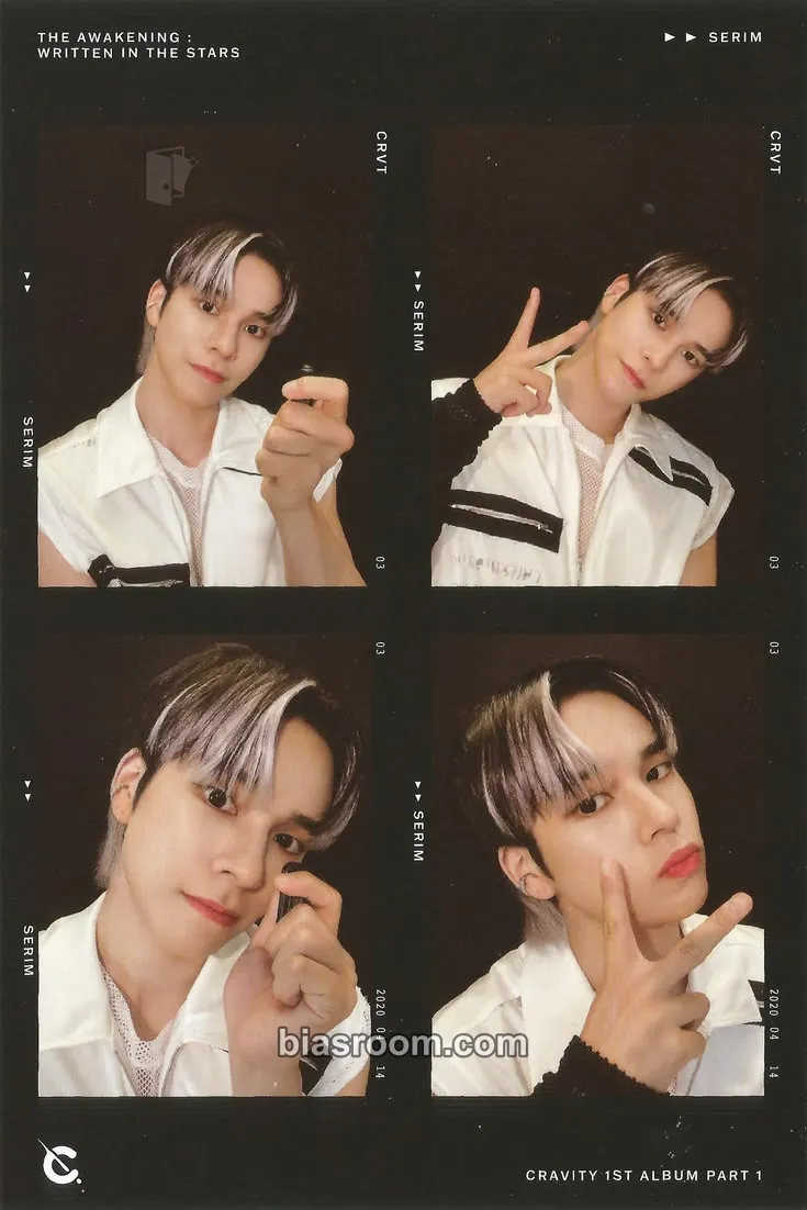 Serim The Awakening: Written In the Stars Photocard - CRAVITY - CRAVITY K-pop photocard