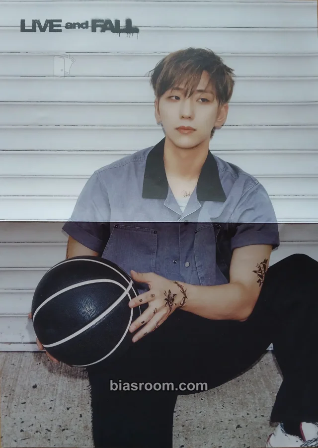 Xdinary Heroes - Gunil - Live and Fall Album poster pob (pre-order benefit) double-sided photobook version first press only