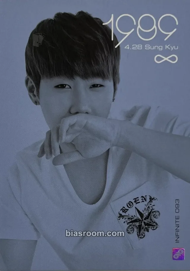 INFINITE - Sungkyu - INFINITE <Lucky Guys> Official Collection Card Vol. 1 Other trading card set trading card