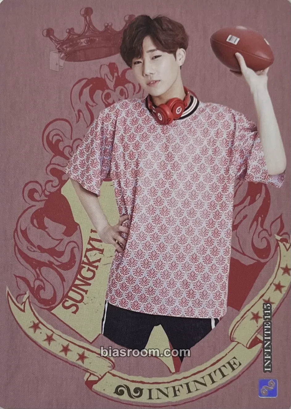 Sungkyu INFINITE <Space: The Arts> Official Collection Card Vol. 2 Photocard - INFINITE - INFINITE K-pop photocard