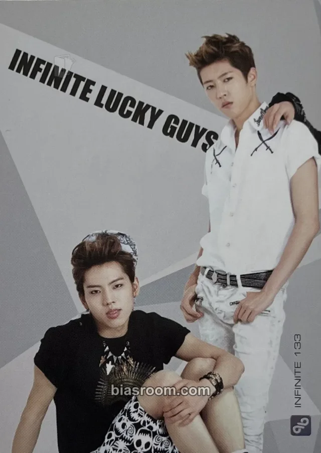 INFINITE - Dongwoo & Sungyeol & Woohyun - INFINITE <Lucky Guys> Official Collection Card Vol. 1 Other trading card trading card set