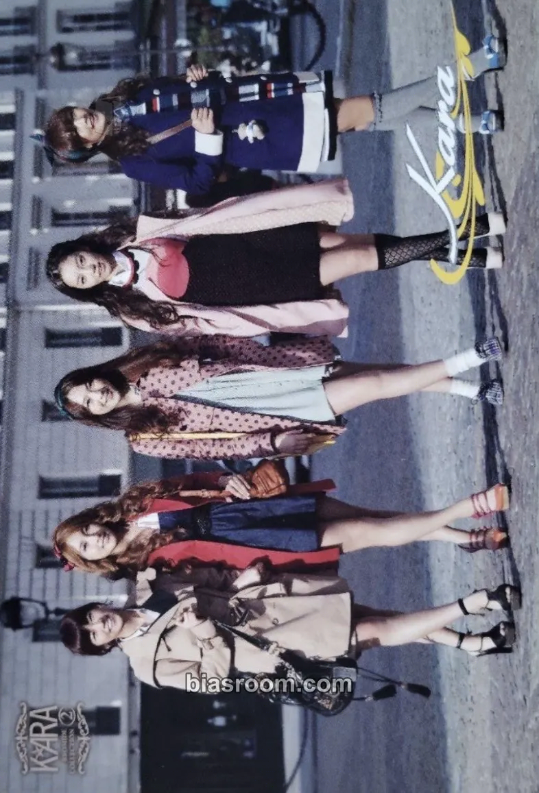 Bromide collection Photocard - KARA - KARA K-pop photocard