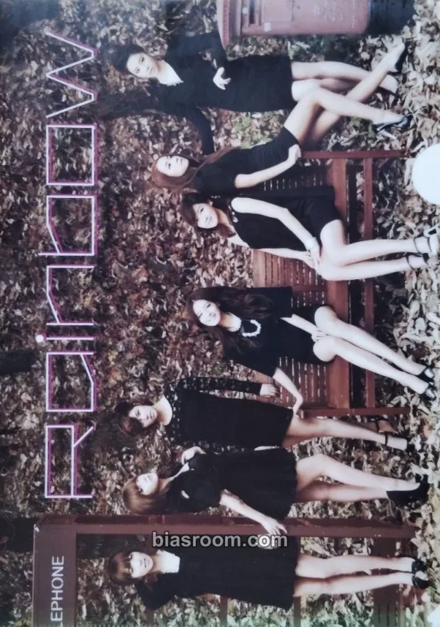 Rainbow - So Girls (SO 女) Album clear file L holder horizontal