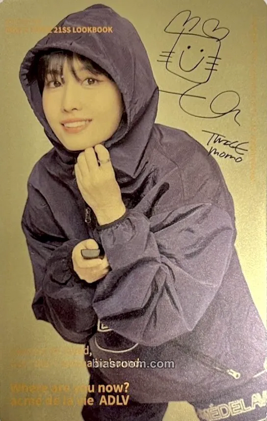 Momo TWICE x Acmé De La Vie (ADLV) Photocard - TWICE - TWICE K-pop photocard