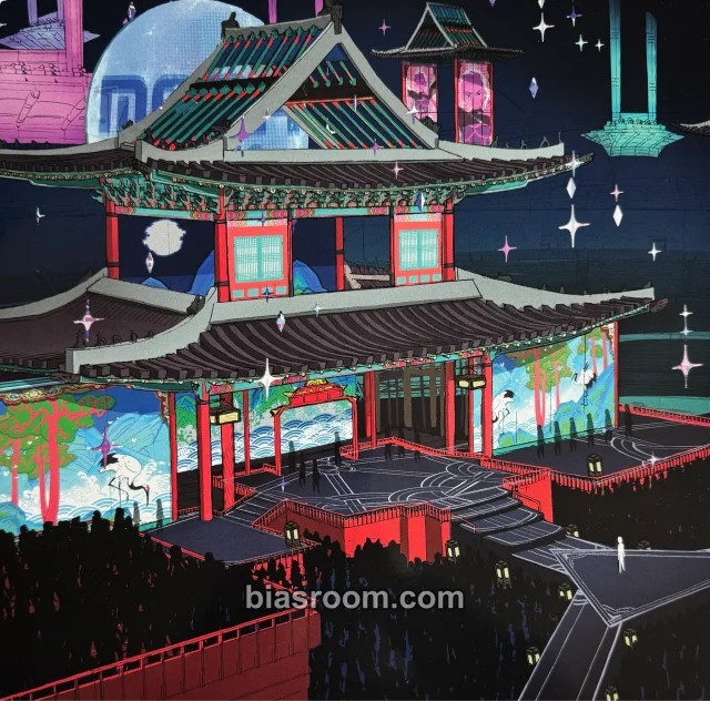 KPop Demon Hunters - KPop Demon Hunters Anniversary Edition Album vinyl version album inclusion mini poster