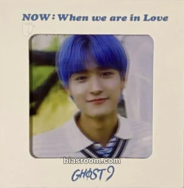 Woojin Now : When we are in Love Photocard - GHOST9 - GHOST9 K-pop photocard