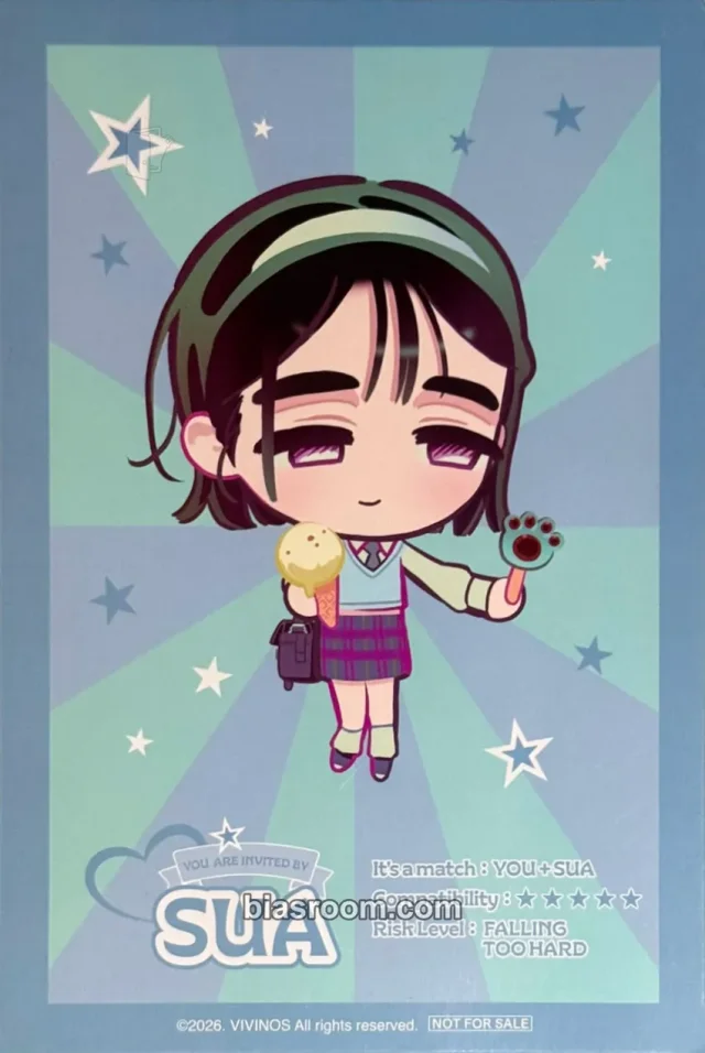 ALIEN STAGE - Sua - <Find your Plus One!> Fair in animate Event purchase benefit postcard set