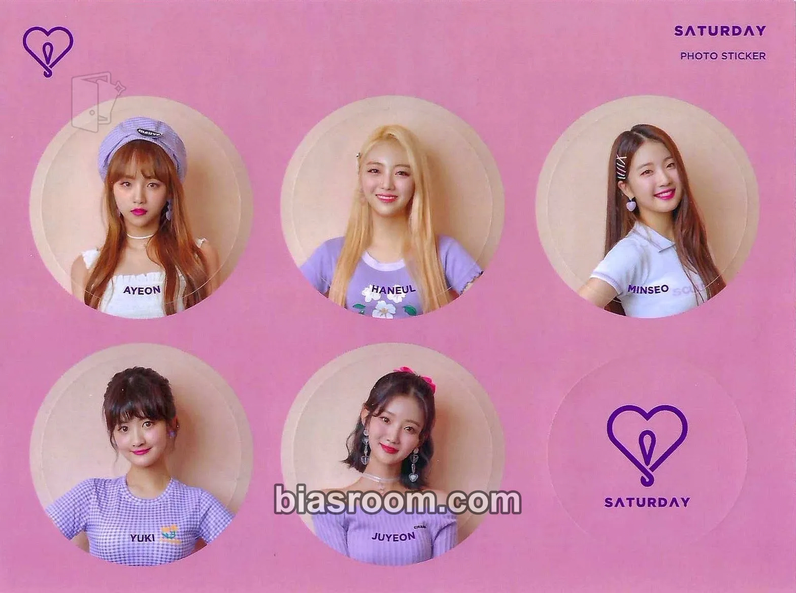 Saturday Season's Greetings 2020 Photocard - SATURDAY - SATURDAY K-pop photocard