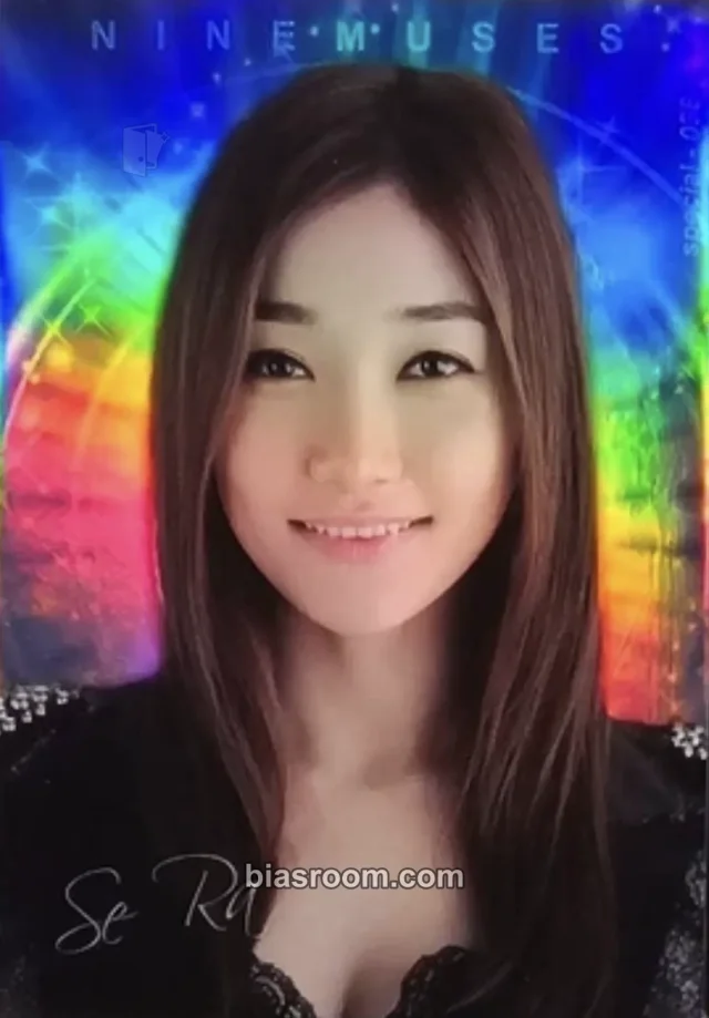 9MUSES - Sera - 9muses Lotte Snack Cards Other holographic (hologram) lotte snack